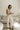 Pleated straight-leg pants