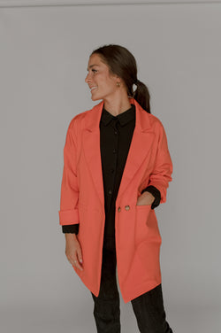 Double breasted blazer