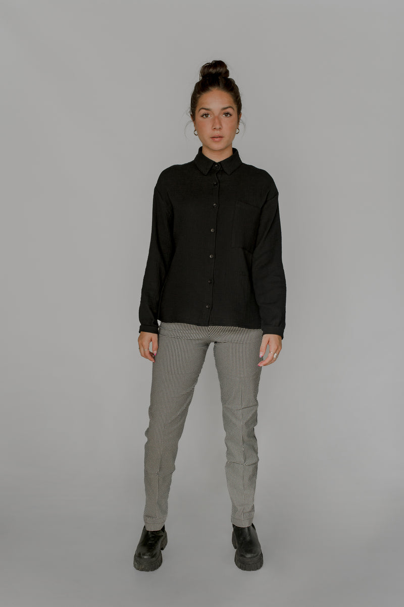 Button up shirt - Crinkle cotton