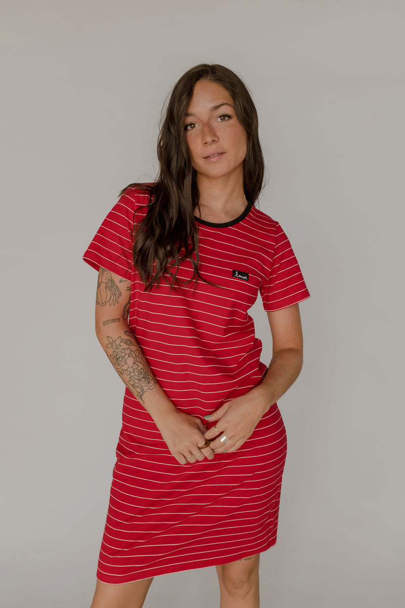Upcycling t-dress