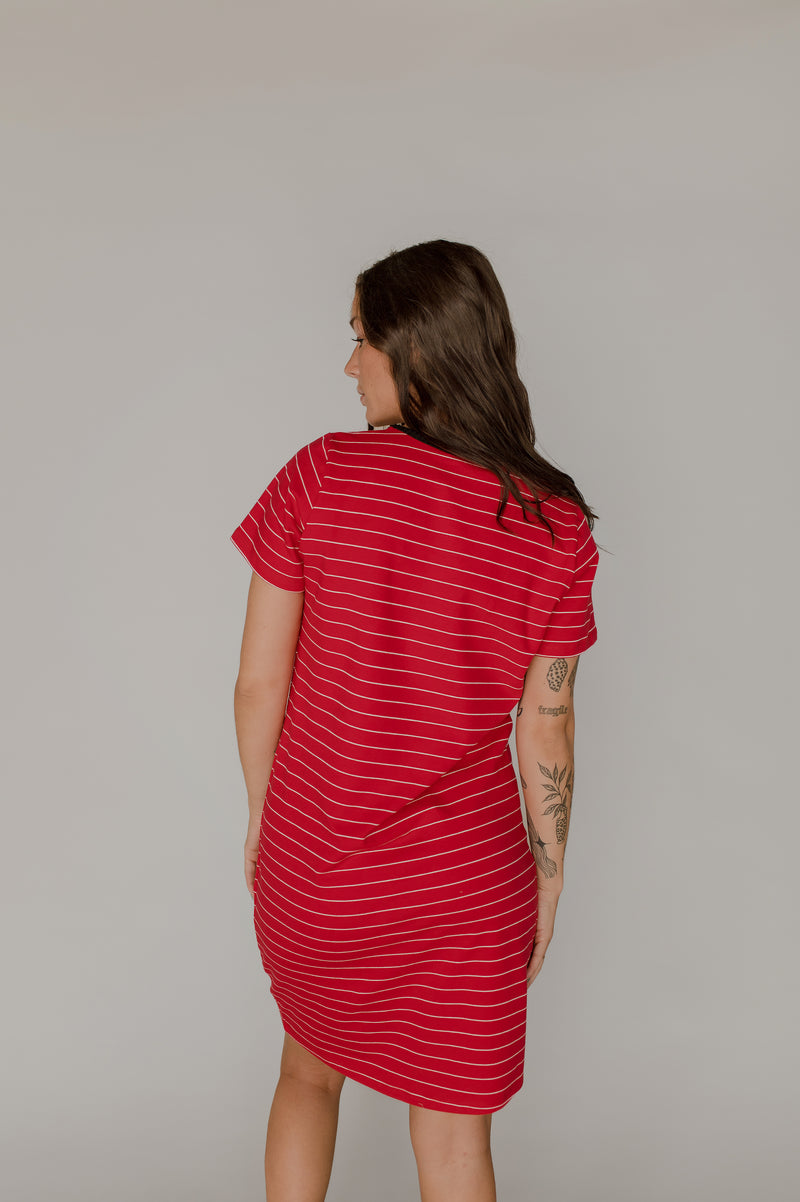 Upcycling t-dress