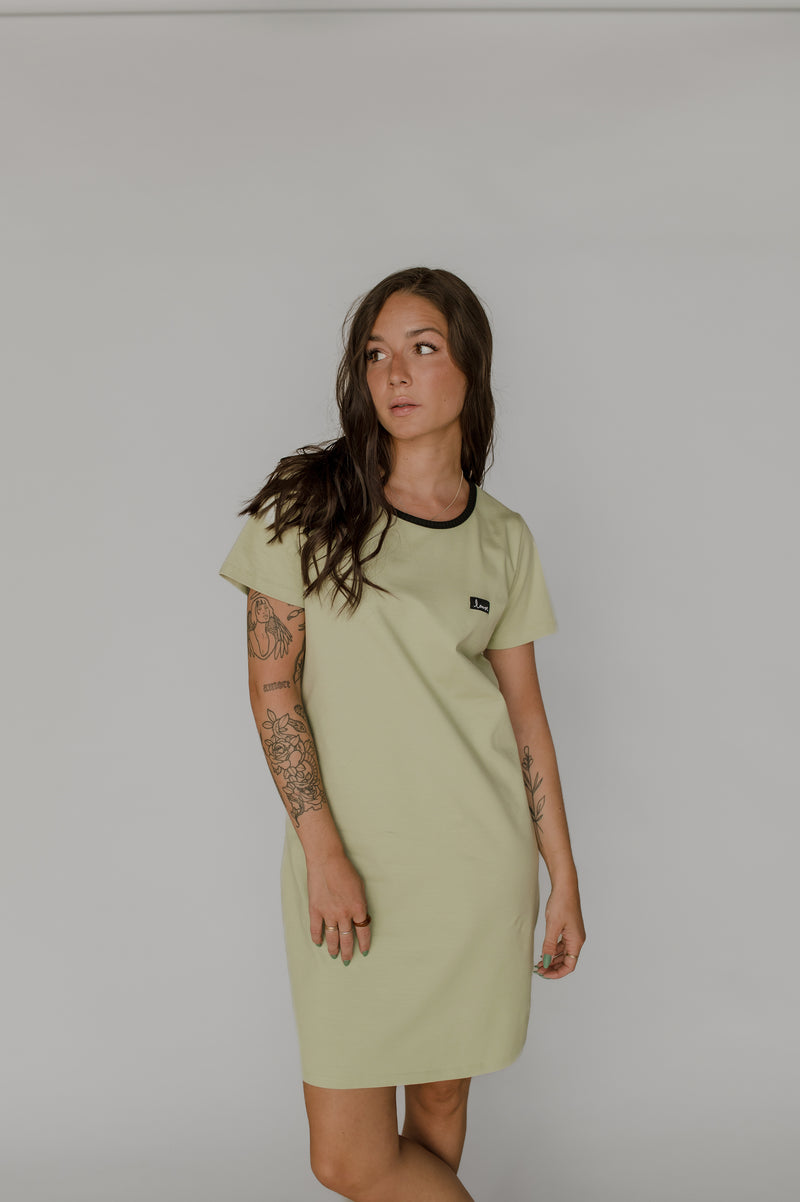 Upcycling t-dress