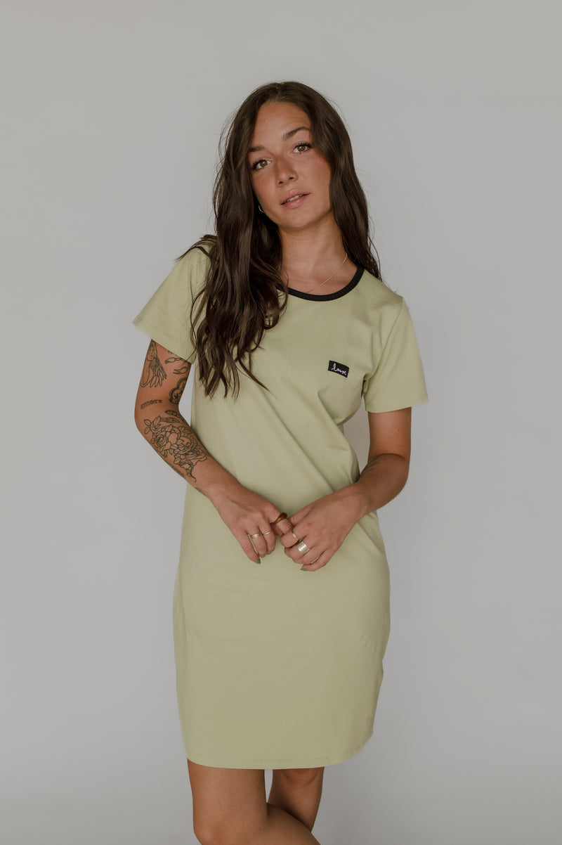 Upcycling t-dress