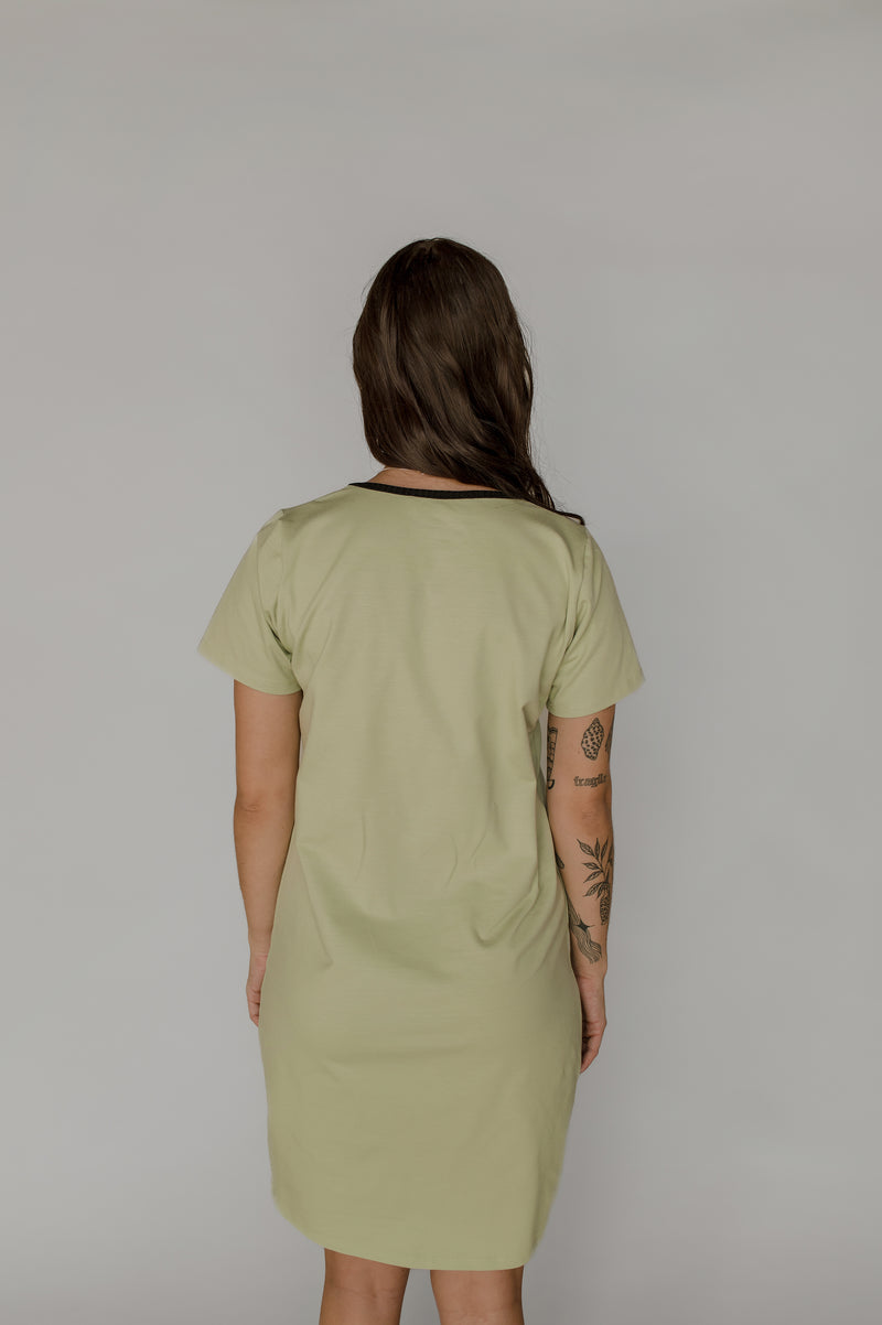 Upcycling t-dress