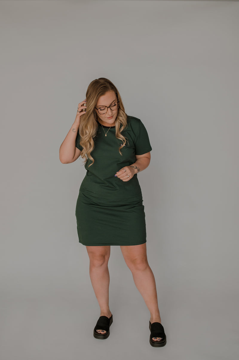 Upcycling t-dress