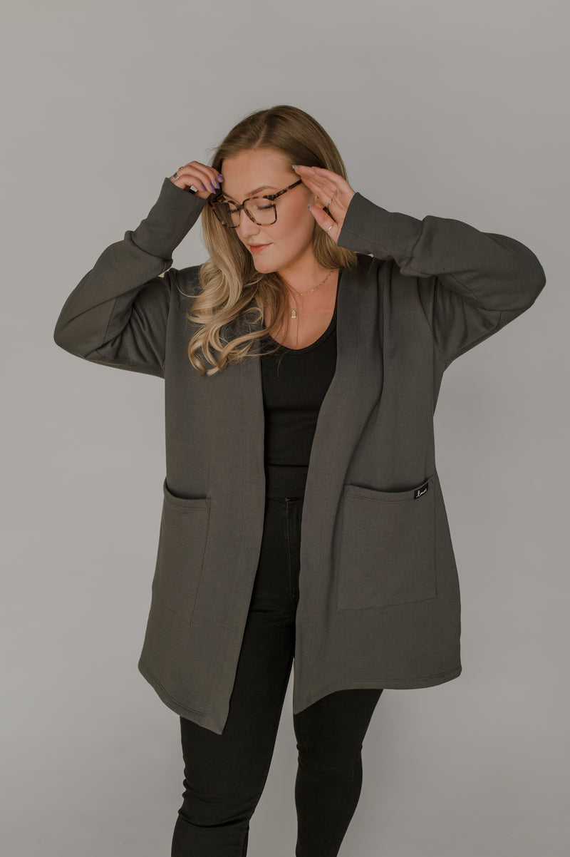 Organic cotton cardigan