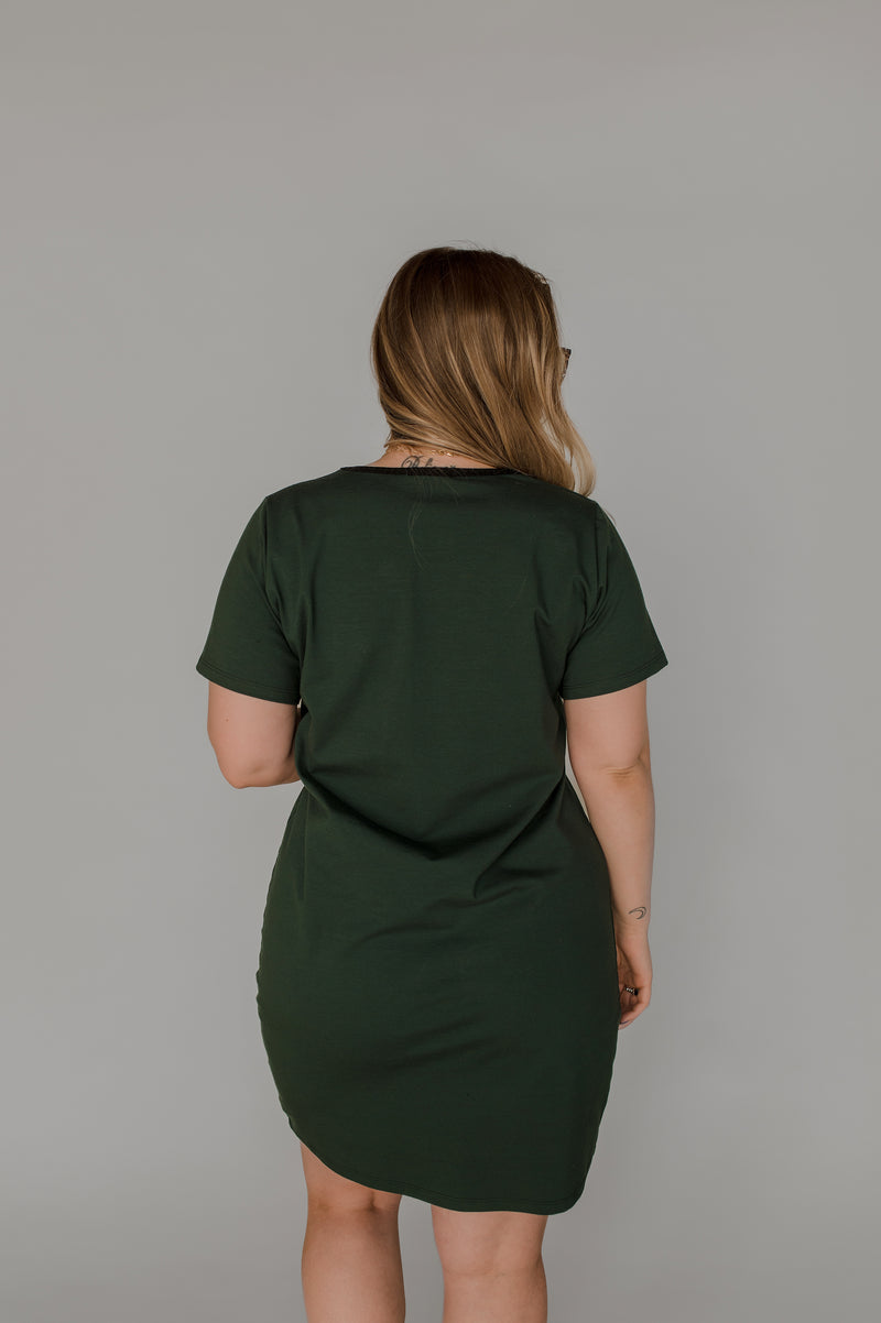 Upcycling t-dress