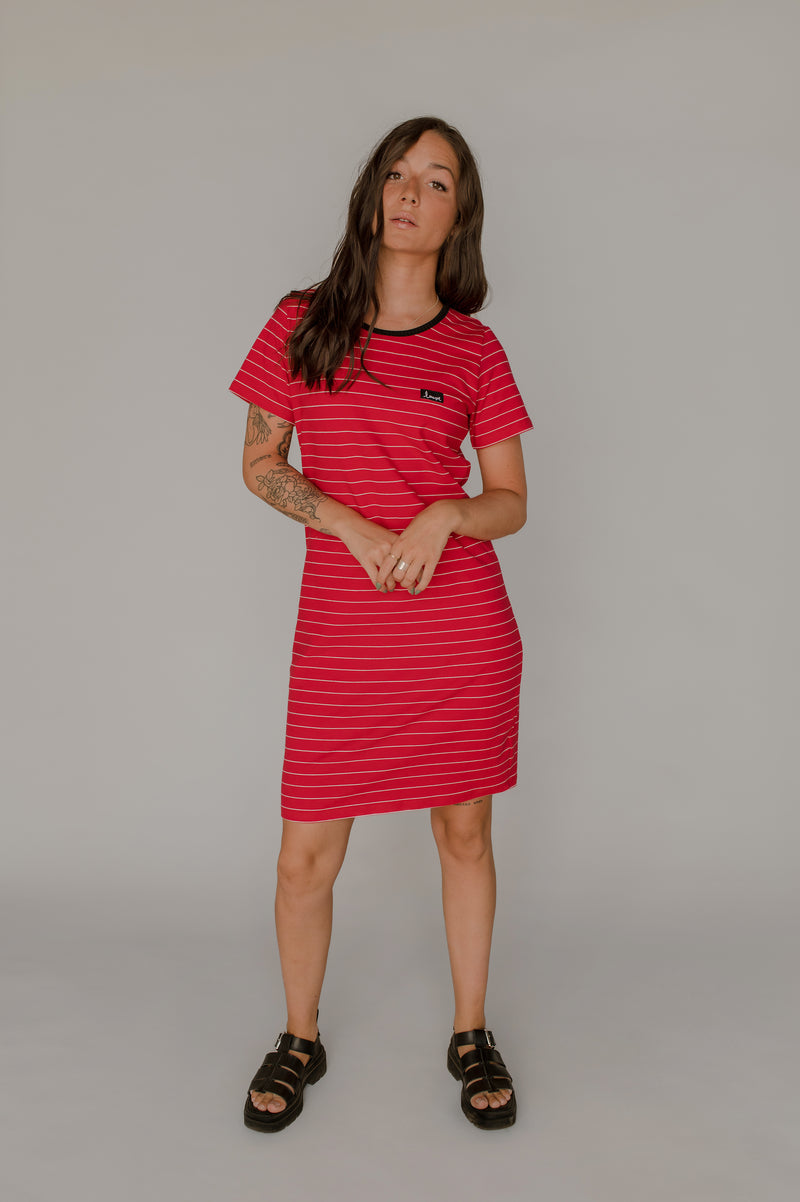 Upcycling t-dress
