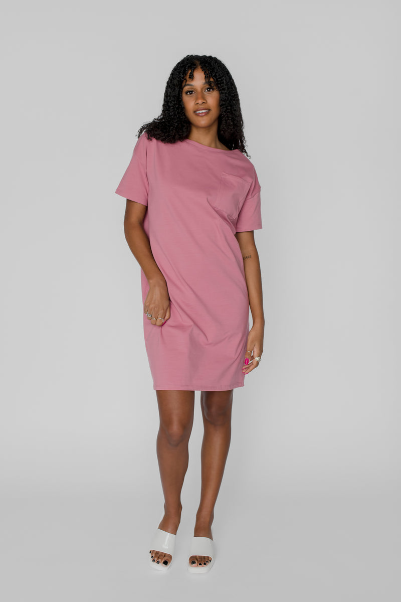 Robe t-shirt perla