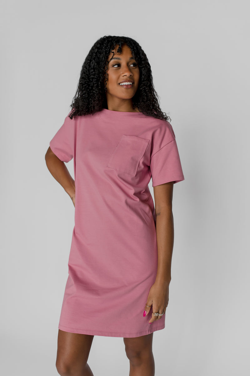 Robe t-shirt perla