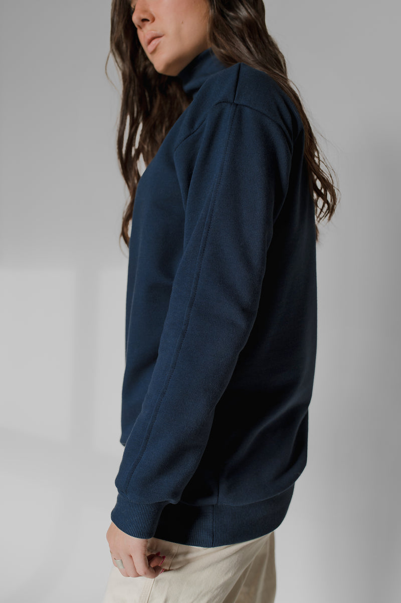 Boxy Fleece high neck