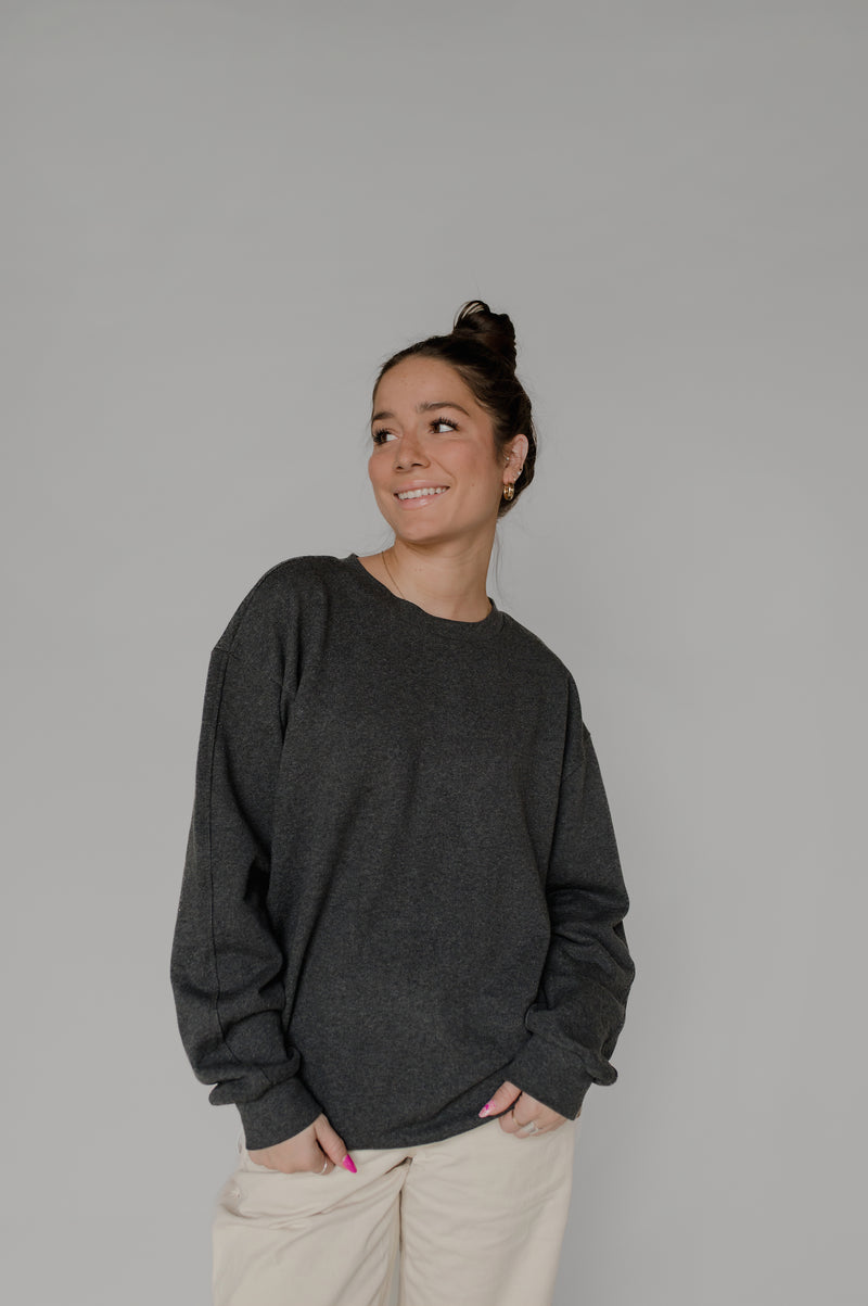 French terry sweatshirt – Louve design