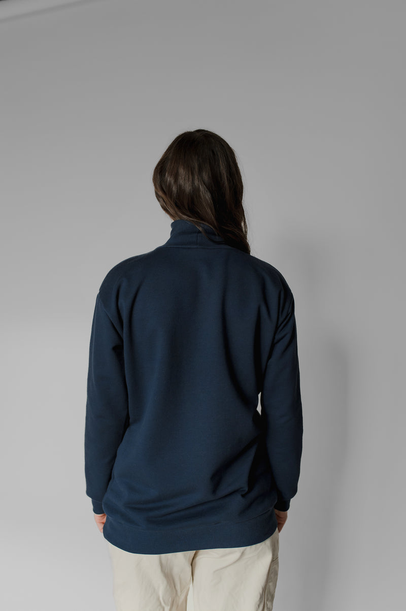 Boxy Fleece high neck