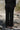 Wide-leg bamboo ribbed pants