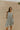 High neck back tie dress