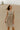 High neck back tie dress