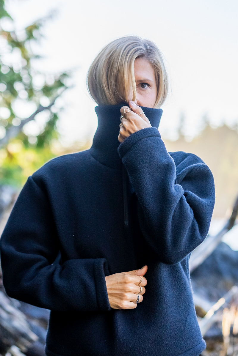 Zip-up polar