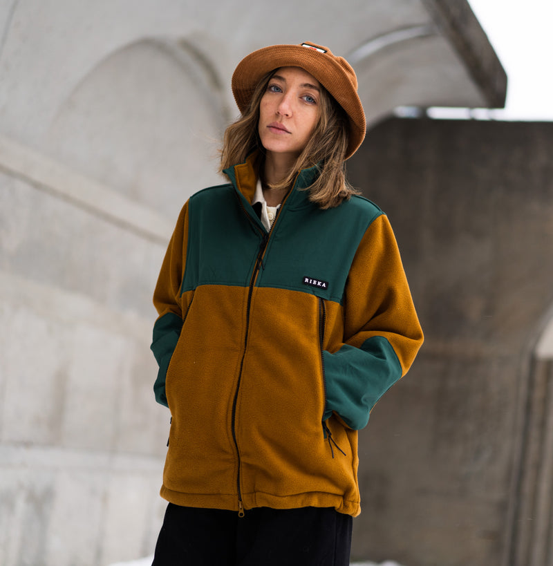 Rieka zip-up fleece