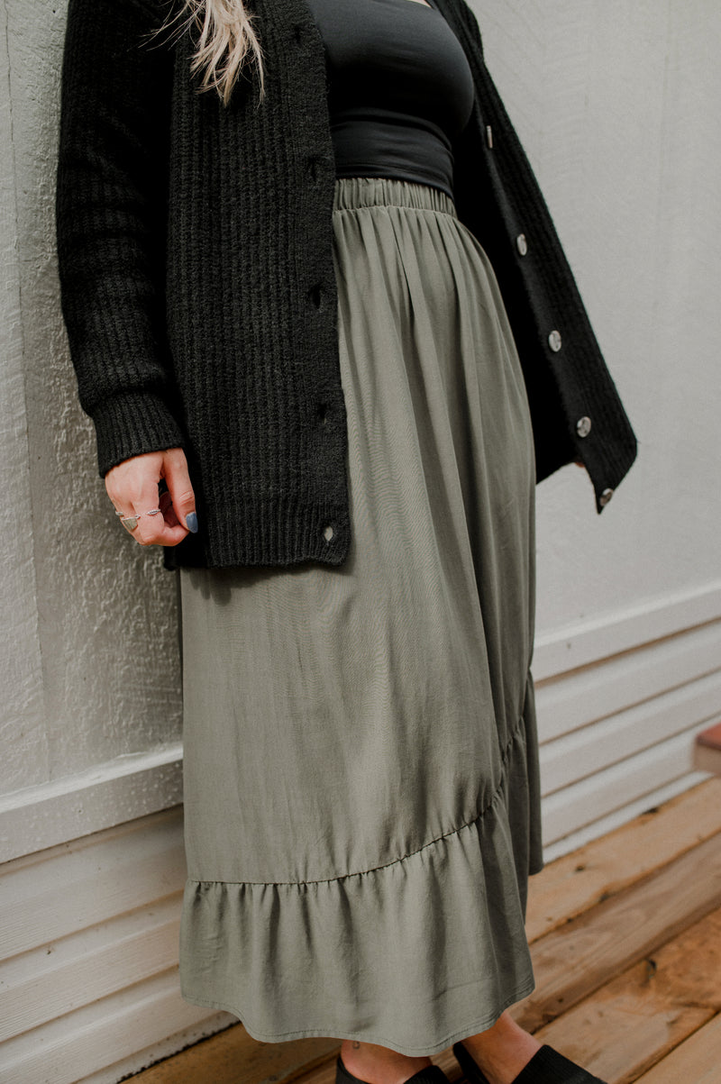 Asymmetrical skirt
