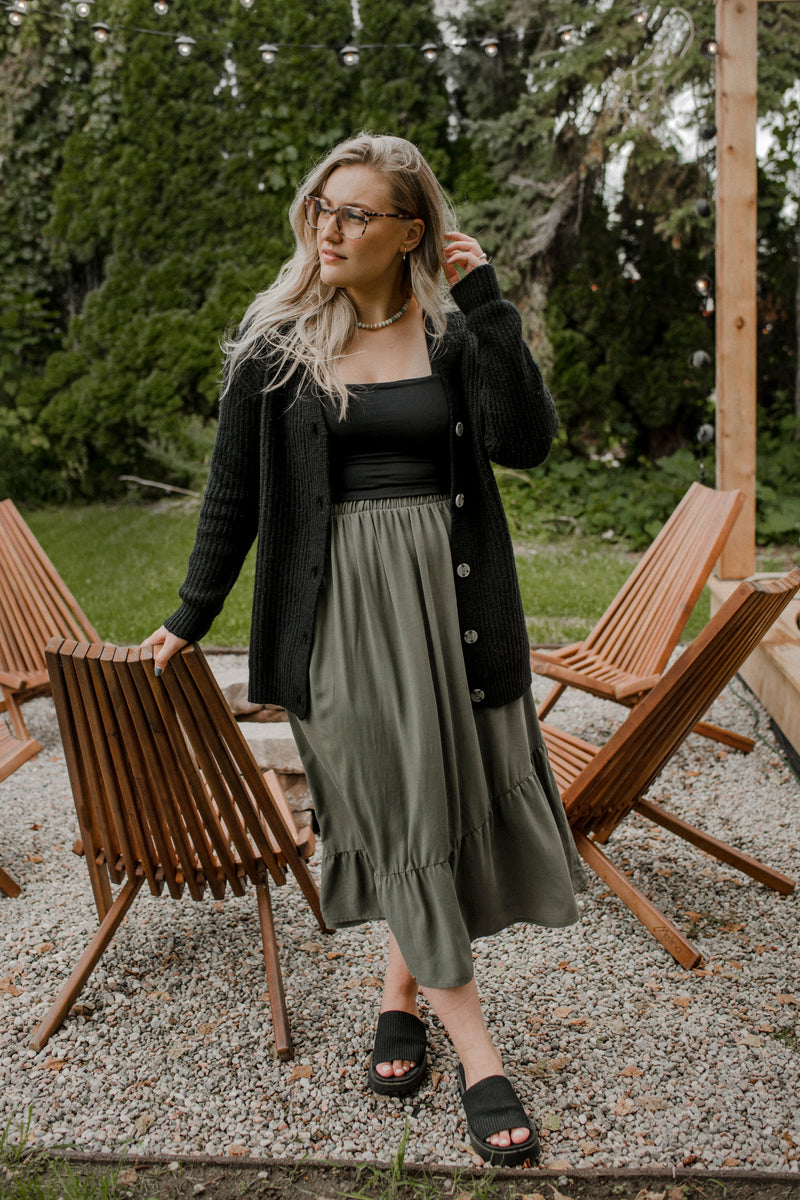 Asymmetrical skirt