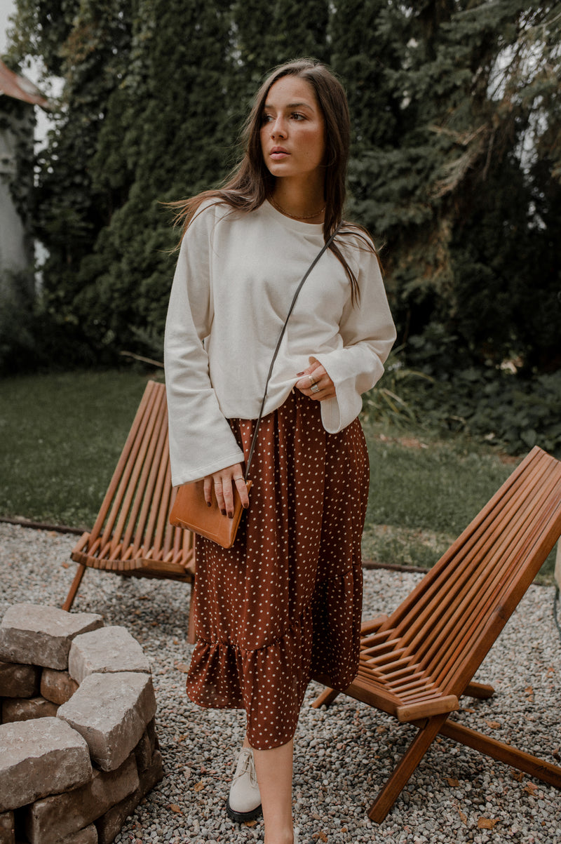 Asymmetrical skirt