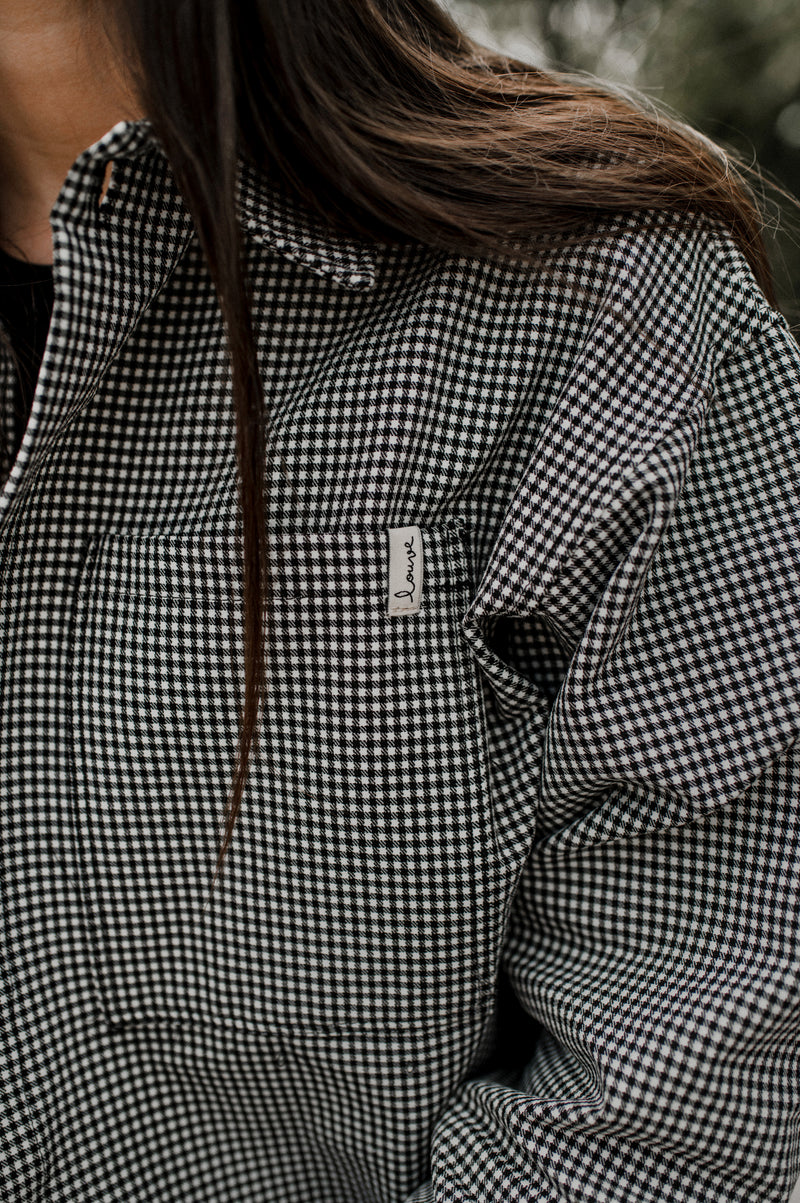 Sur-chemise damier