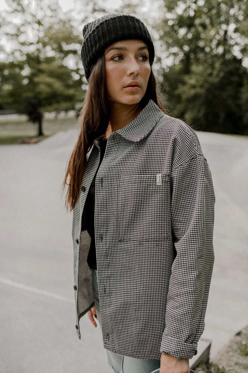 Sur-chemise damier
