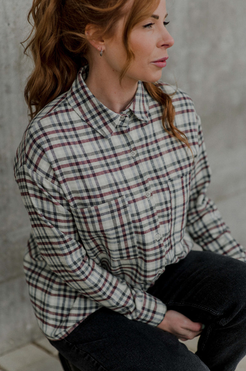 Boxy shirt - long sleeve