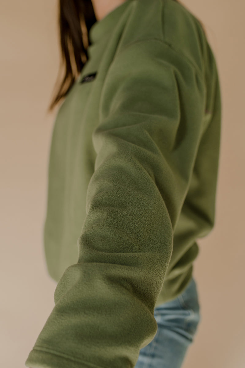 Polar fleece sweatshirt