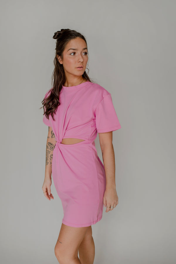 Robe t-shirt "twist" 