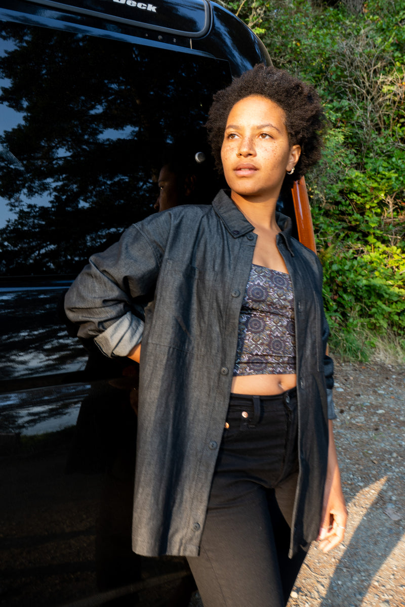 Rieka denim shirt