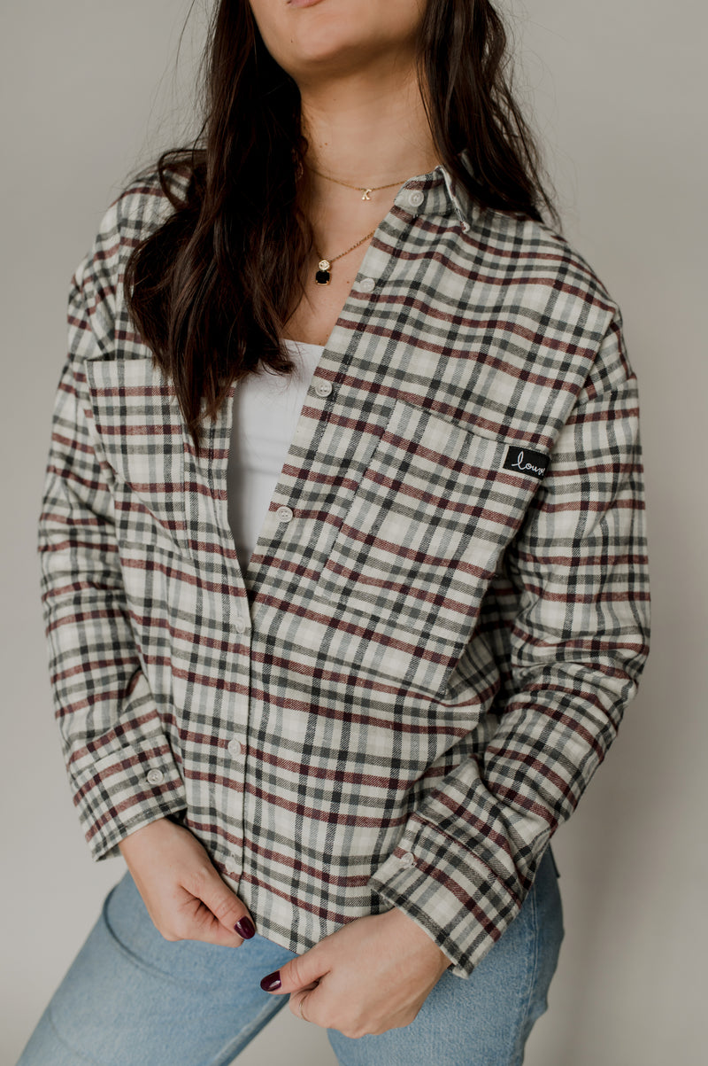Boxy shirt - long sleeve
