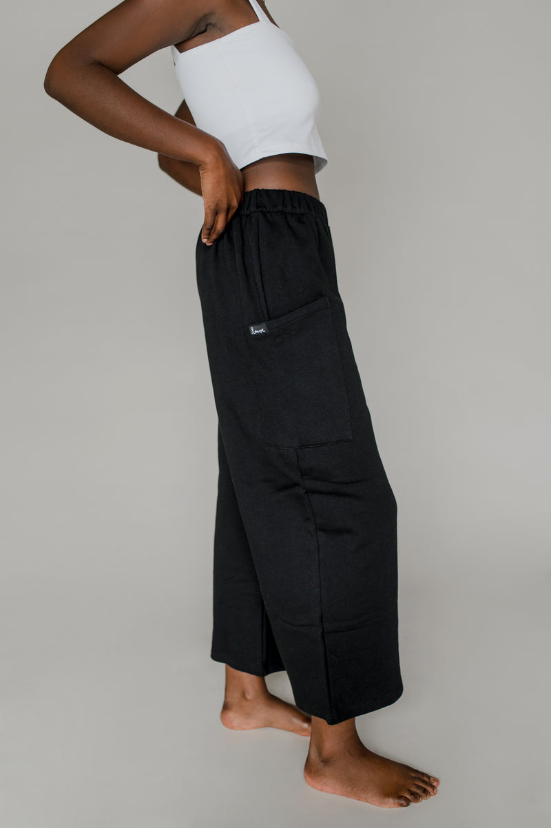 Pantalon cargo ouaté long